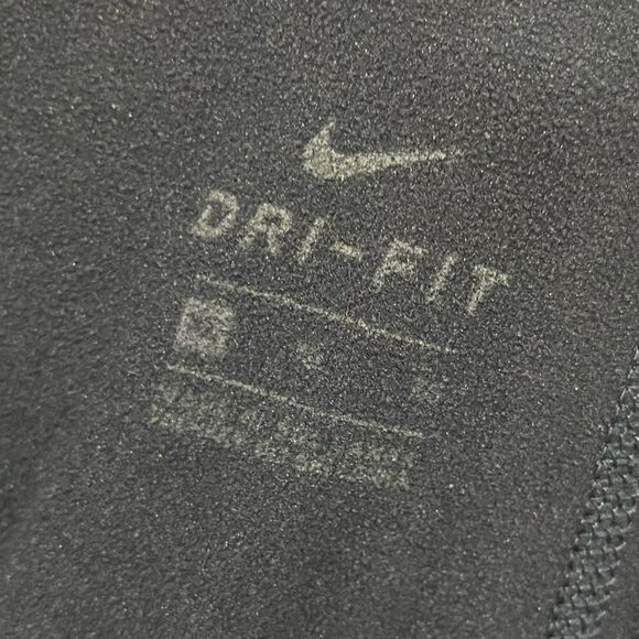 Nike Pro Warm Dri-Fit 7/8 Training Leggings Mid Rise Obsidian Blue Size M - Picture 5 of 8